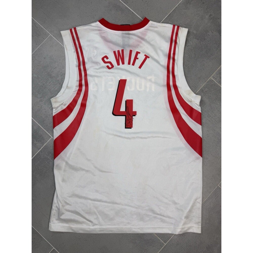 2005 Reebok Stromile Swift Rockets Jersey L Signed Auto #4 Swingman No COA